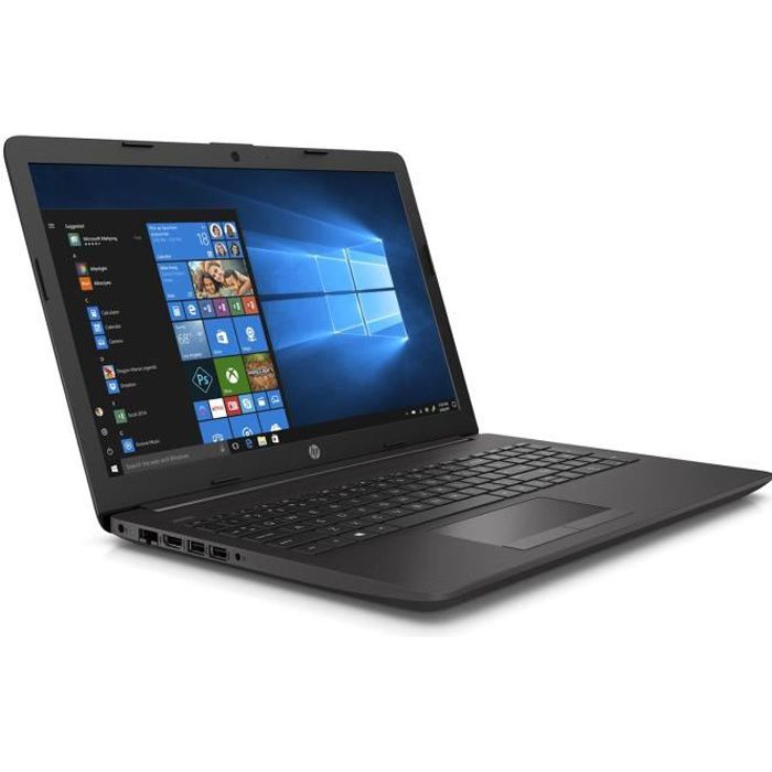 HP 250 G7 - PC Portable 15' FHD - Intel Core i5 - 8 Go RAM - 256 Go SSD - Windows 10 - Clavier AZERTY